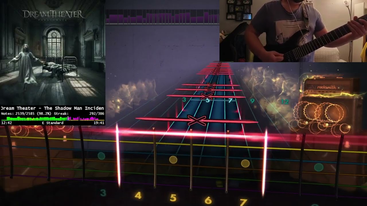 DREAM THEATER - THE SHADOW MAN INCIDENT (PITCHED) LEAD ROCKSMITH 2014