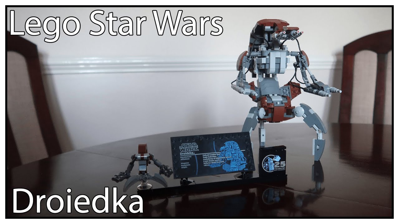 Lego Star Wars Droideka Build