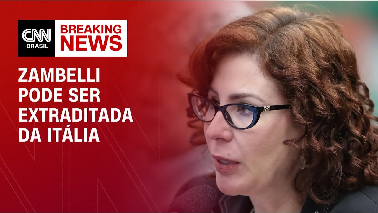 Carla Zambelli presa: Deputada deve ser extraditada da Itália | CNN 360º | CNN 360º