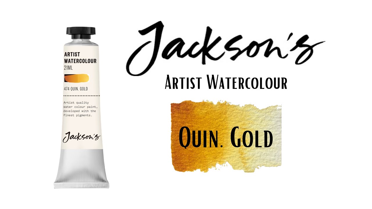Jackson’s Quinacridone Gold Watercolor - Not What I Was Expecting