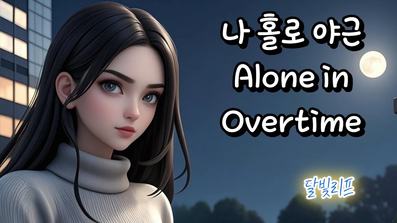 Alone in Overtime | [Dali]'s Emotional Vocals | MoonlightRiffs 🌙 #AIsinger #AImusic #kpop