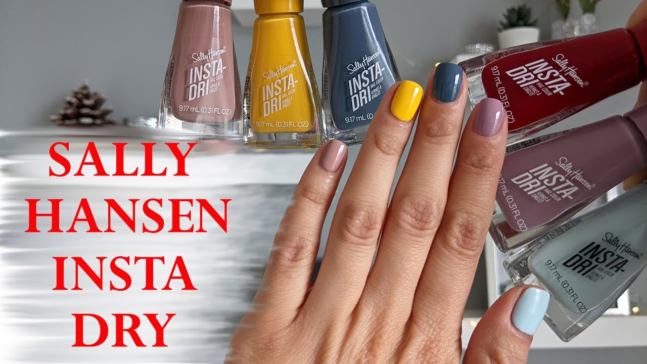 SALLY HANSEN MANICURE | New Summer  Shades | Application + Wear Test | Perfect Nails at Home