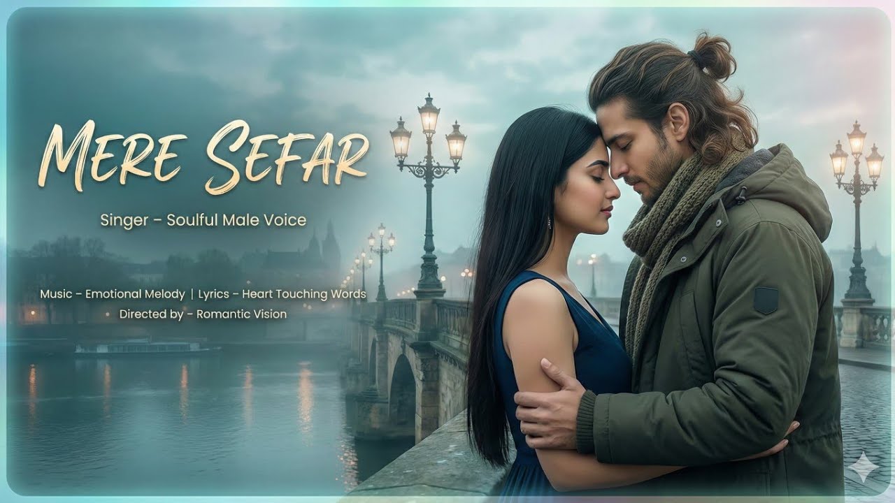 Mere Safar arjit Singh| A Heart Touching Romantic Song | Soulful Love Story#MereSafar#LoveStory