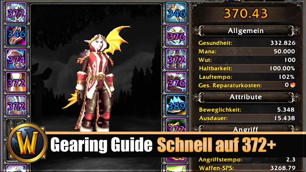 Dragonflight Gearing Guide: Schnell auf 372+ Gear (Start 2 Wochen)
