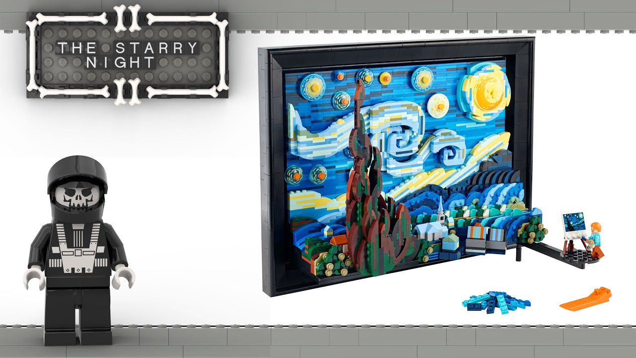 LEGO IDEAS 21333 Starry Night - Gwiaździsta Noc I RECENZJA
