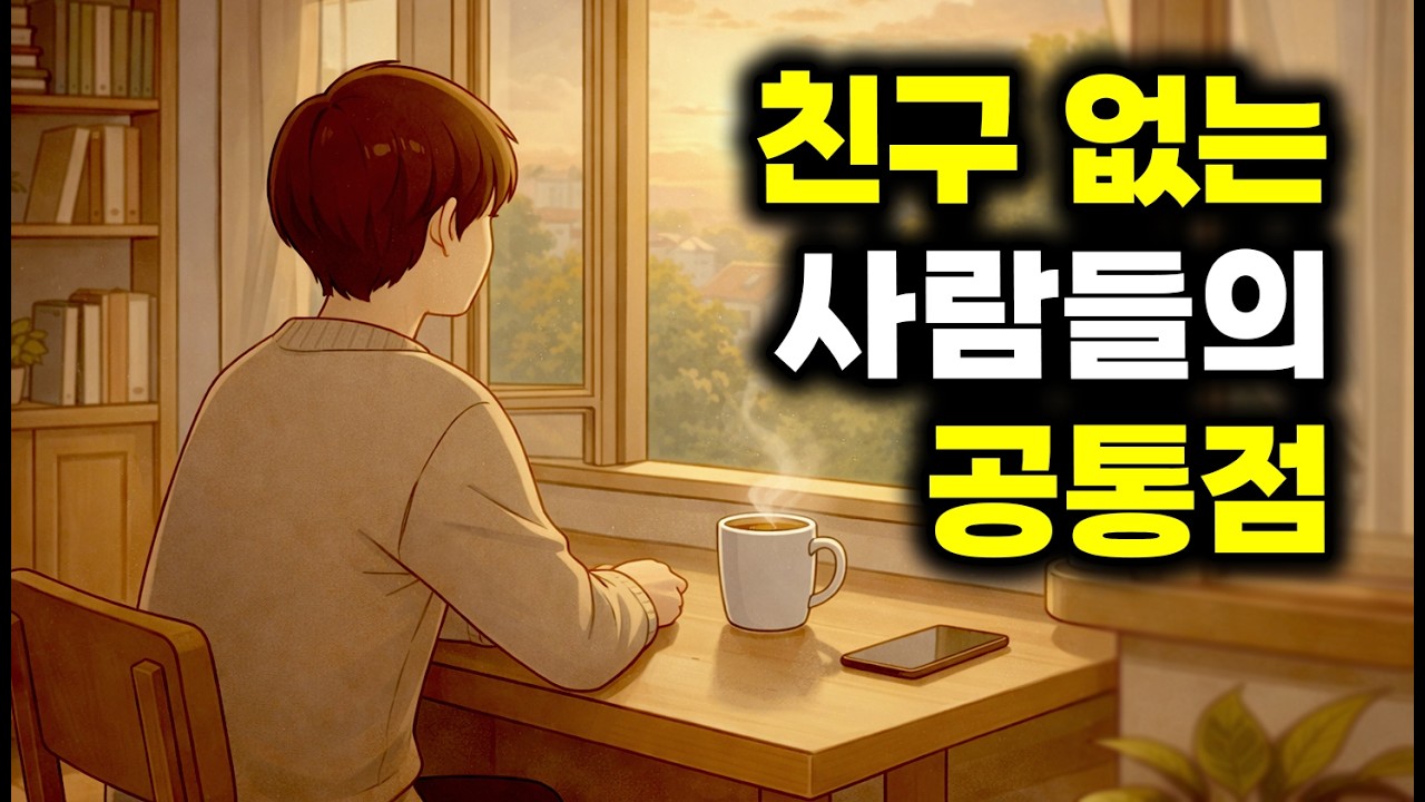 친구 없는 사람들의 의외의 공통점 - 인간관계, 존중, 친구관계, 말의심리, 자존감, 관계심리(라이프코치뷰)138
