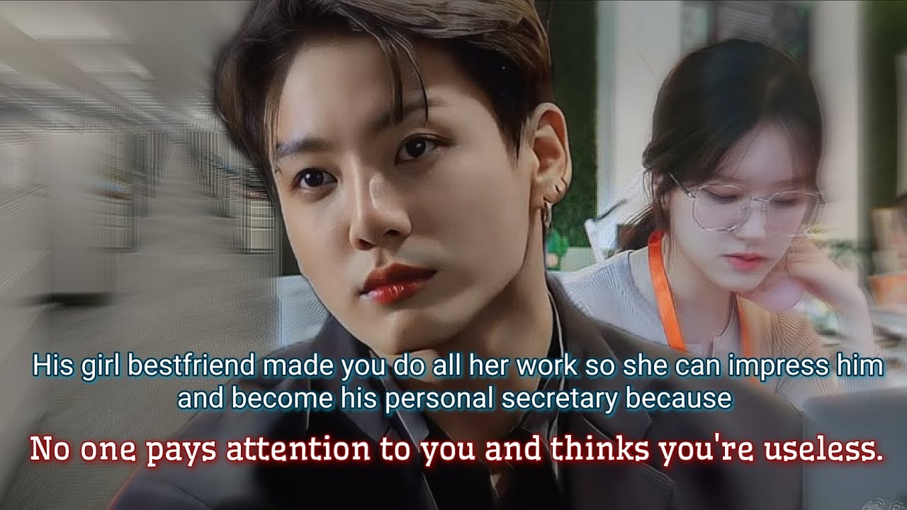 His girl bestfriend made you do all her work so she can impress him and become his personal -