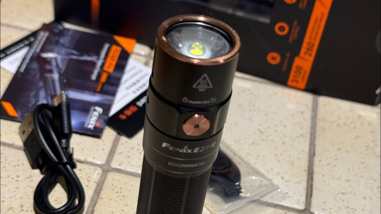 Fenix E35R. Распаковка и первое впечатление.#torch #fenix #tactics
