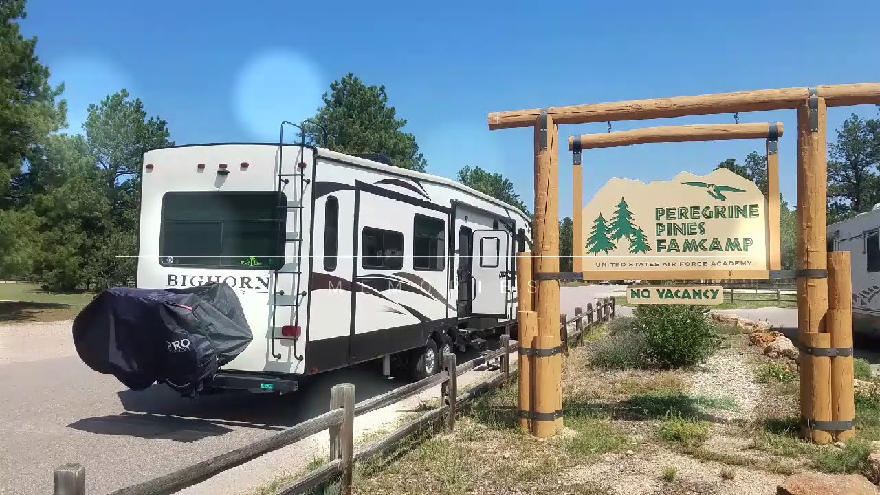 Are Military Campgrounds worth staying at? AIR FORCE ACADEMY FAMCAMP COLORADO