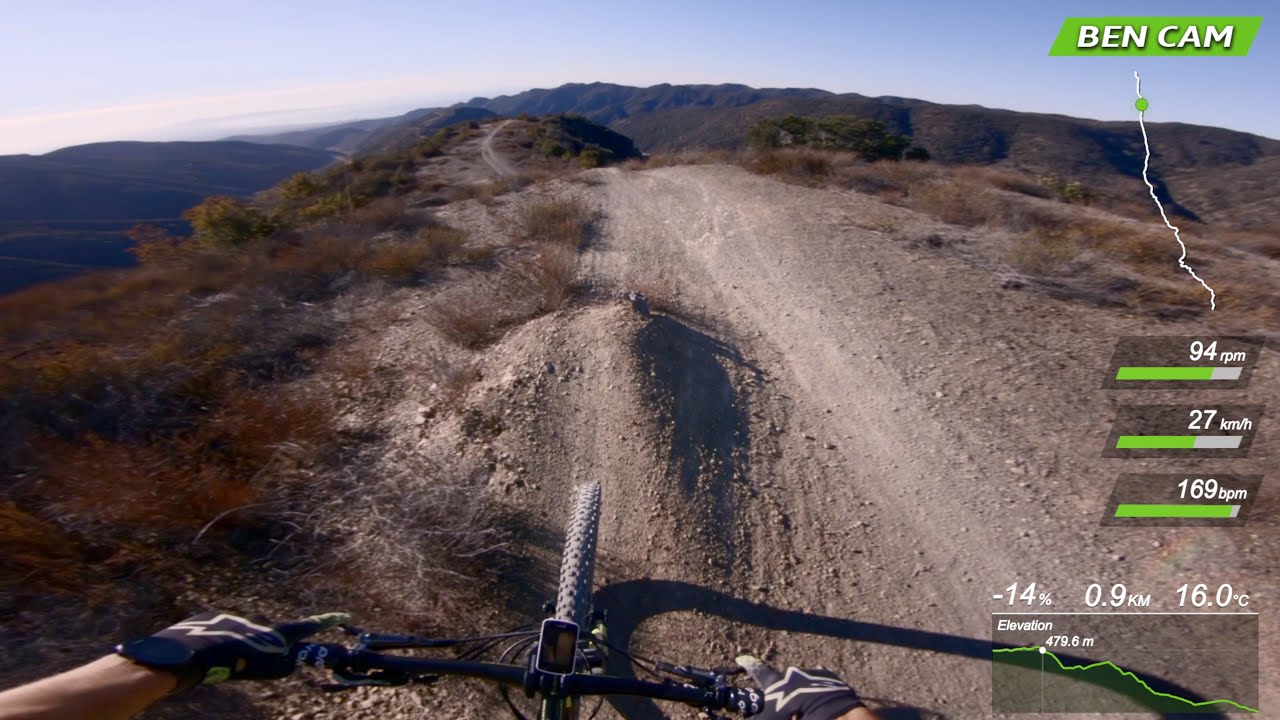 Sullivan Ridge Trail XC Ride, Los Angeles California