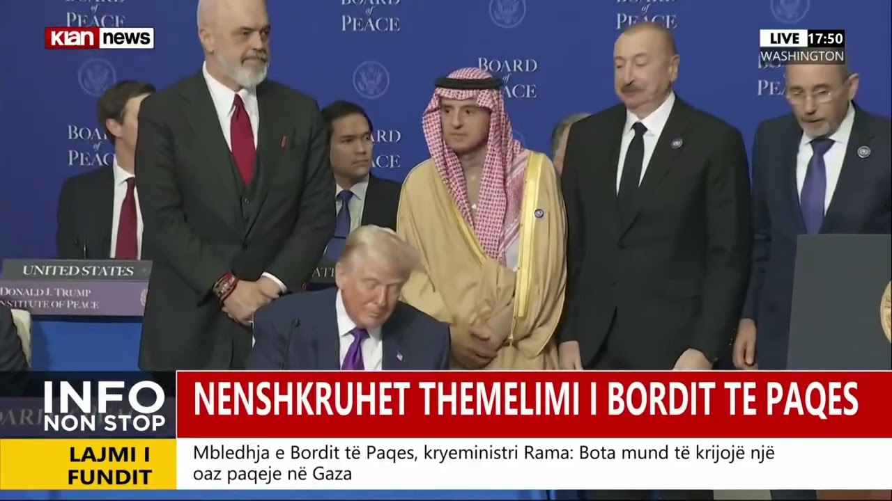 Nënshkruhet rezoluta për vendosjen e paqes në Gaza