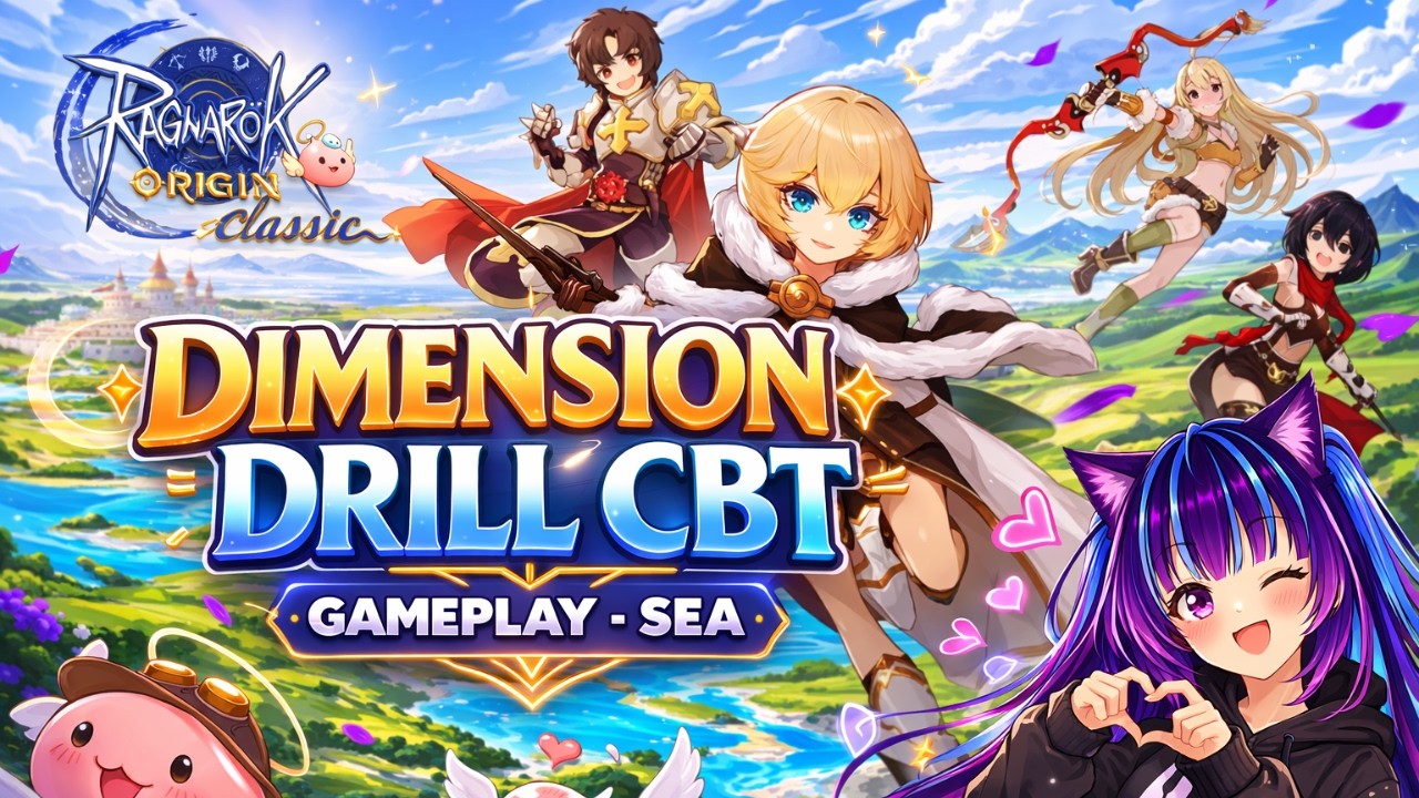 RAGNAROK ORIGIN CLASSIC: CBT SEA - DIMENSION DRILL (GAMEPLAY)
