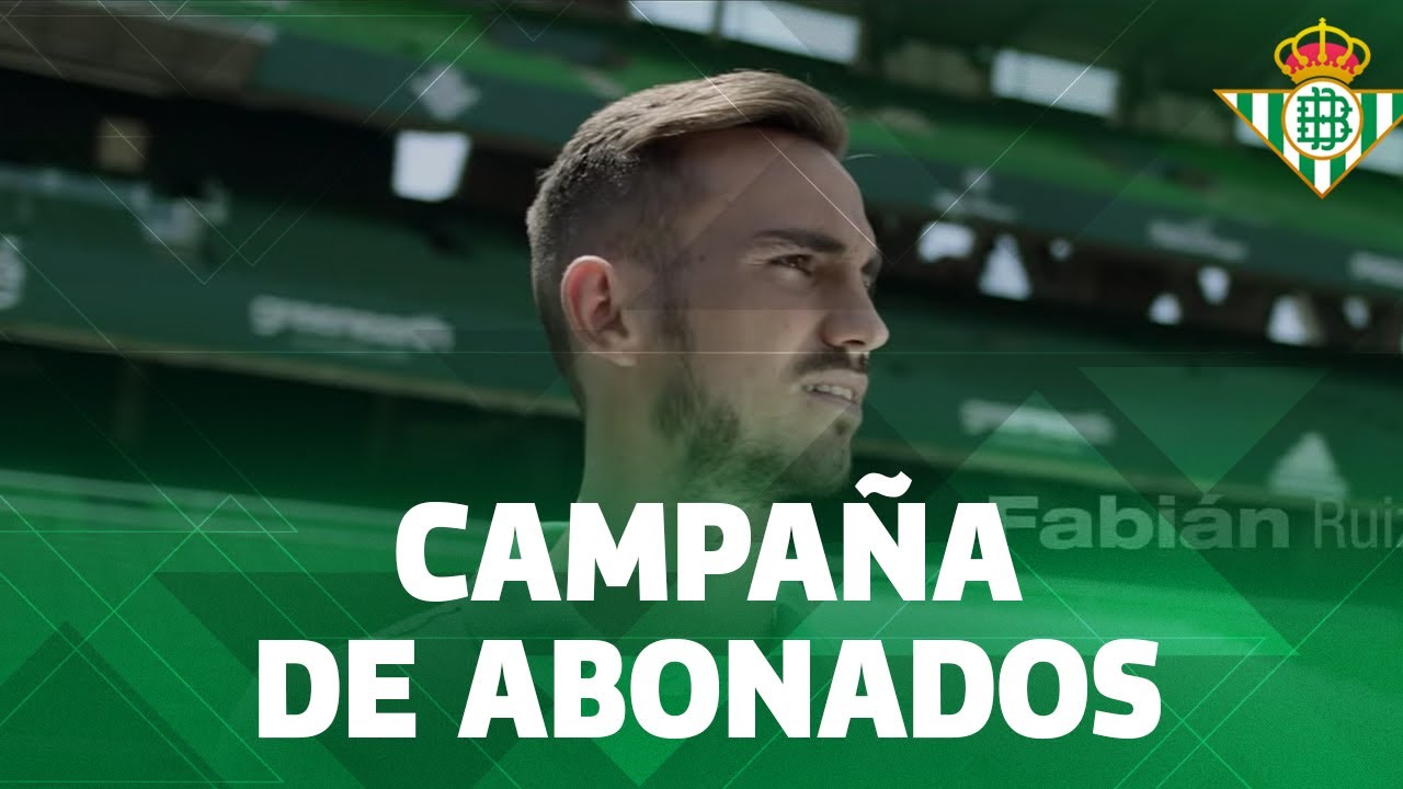 Spot de la campaña de abonos del Real Betis Balompié para la temporada 2018-2019
