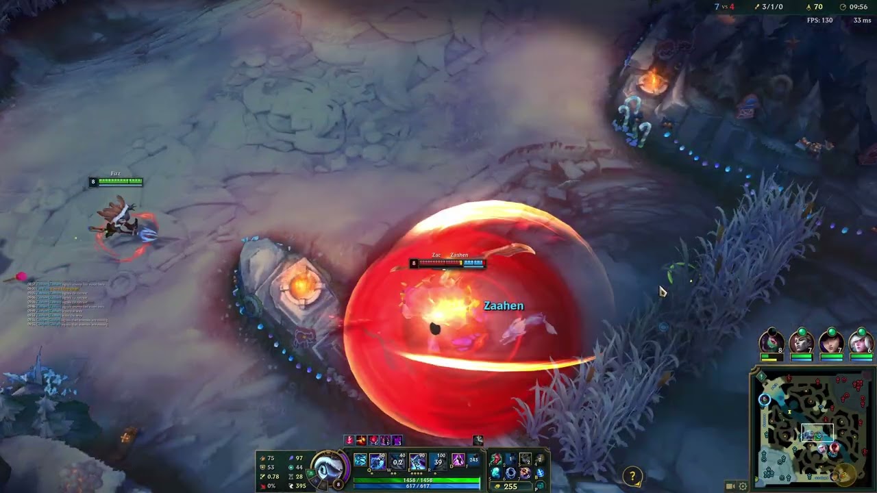 EX-RANK 1 FIZZ Shows you how to carry in high elo! FIZZ vs ZAC