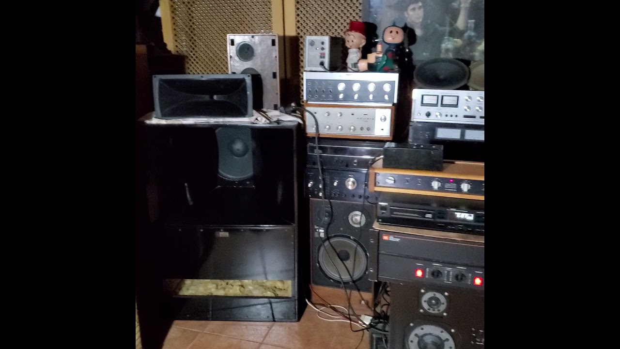 MARK LEVINSON ML-2 ( JOHN  CURL )  &  JBL 6290 TOP POWER AMPLIFIER & ALTEC LANSING A 7 LOUDSPEAKERS