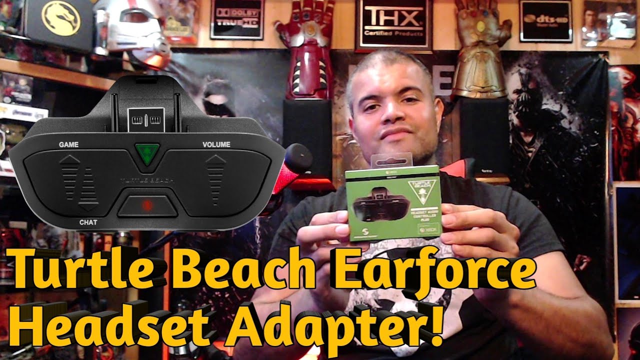 Адаптер для гарнитуры Turtle Beach Earforce Headset Controller Adapter Plus поможет решить пробле...