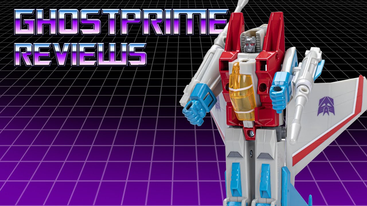 Retro The Transformers The Movie G1 Starscream Walmart Exclusive Review