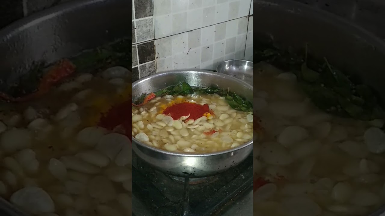 Butter beans Sabji | Val ki Sabji | Val nu Shaak | વાલ નું શાક |  #shorts
