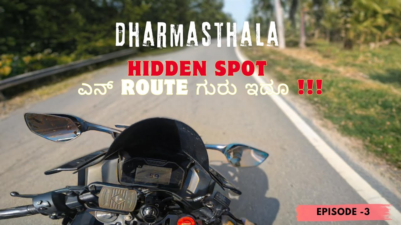 DHARMASTHALA RIDE EP 3 |  Best route in Dharmasthala  | Riding R15 | hidden spot for bikers