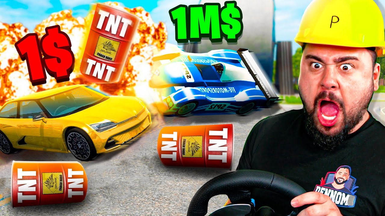 1$ AUTO vs 1.000.000$ AUTO ZERSTÖREN (BeamNG Drive)