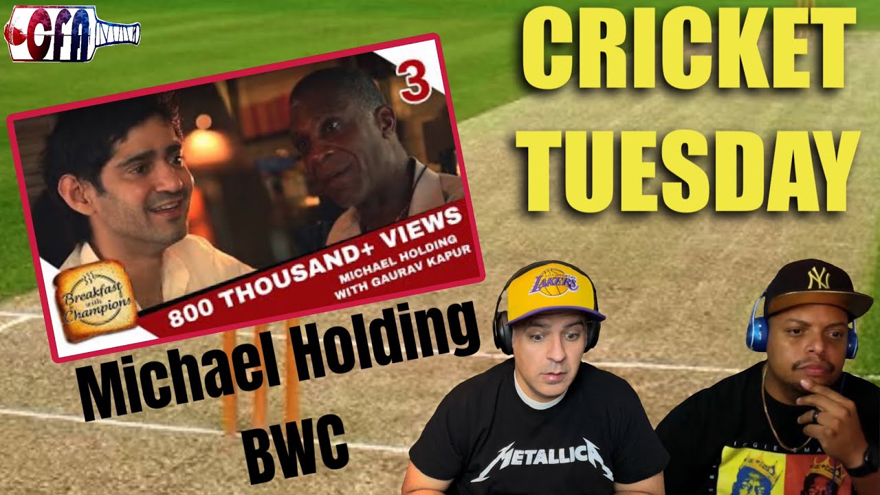 Michael Holding - Breakfast with Champions | Cricket Tuesday REACTION