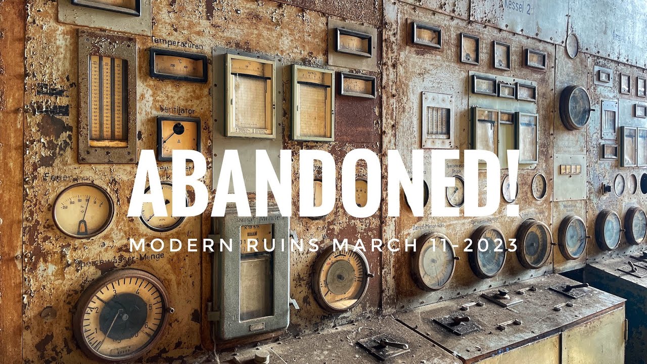 Abandoned! Modern Ruins  - Industriedenkmal Kraftwerk Plessa - with @lockchenbockchen777    (4K)