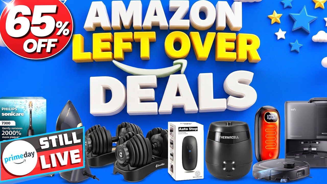STILL LIVE! 65 Prime Day Amazon Gadget Deals 2026 &ndash; Save Up to 65% OFF Before They're Gone