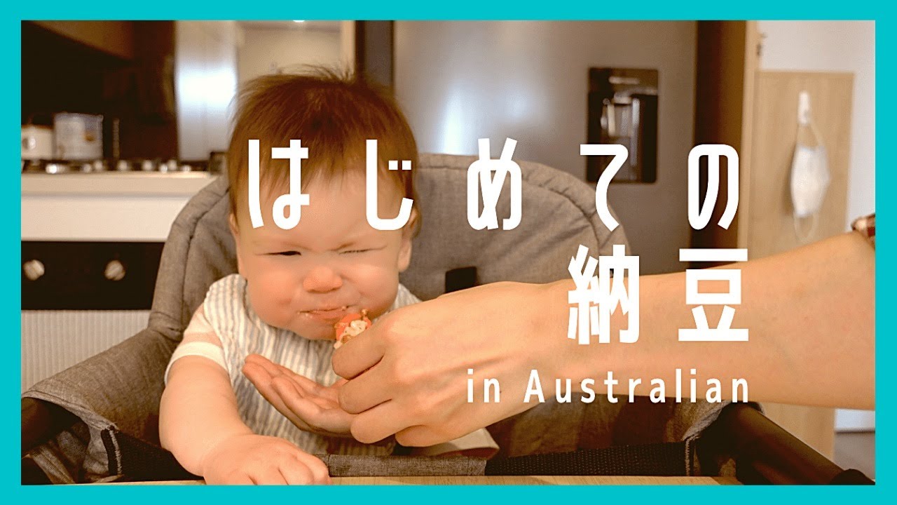 【納豆食べてみた】8ヶ月ハーフbabyは納豆が好きか？｜デイジーの初めてシリーズ