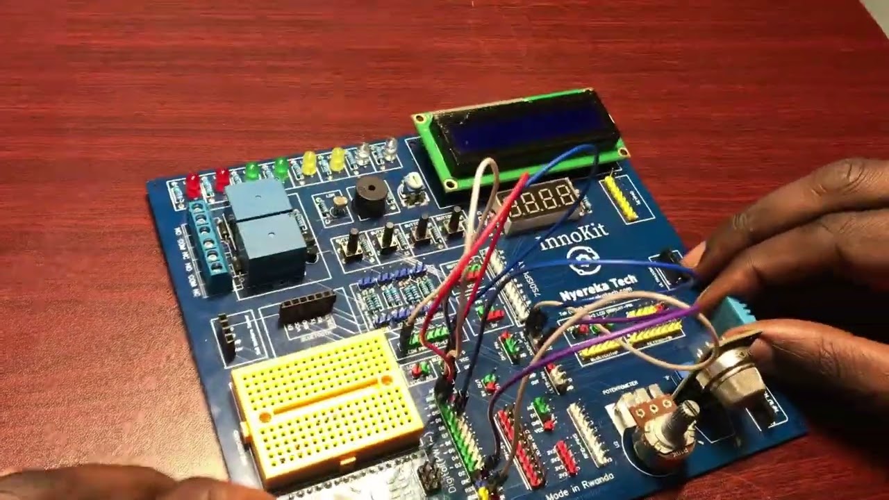 How to make a Smoke detector system using InnoKit MPK A100