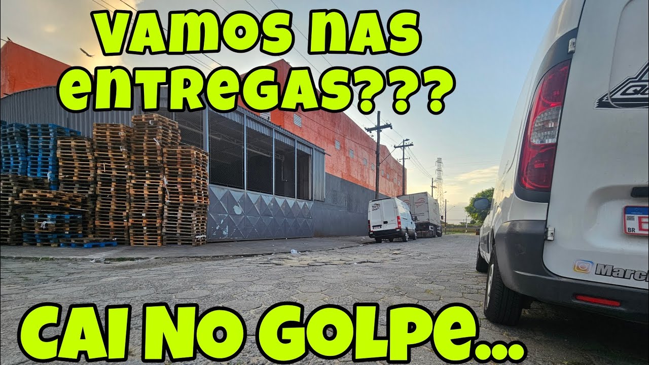 🚛 ME ACOMPANHE NAS ENTREGAS COM A FIORINO ❗ALERTA DE GOLPE NO TRANSPORTE!🚨