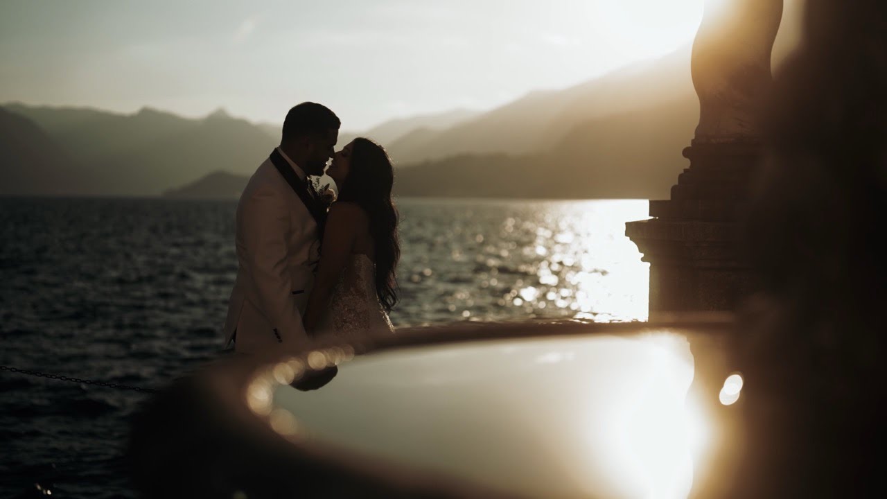 Aric & Kathy | Sunset Elopement at Villa Monastero, Lake Como | Alessandro Galetti Wedding Film