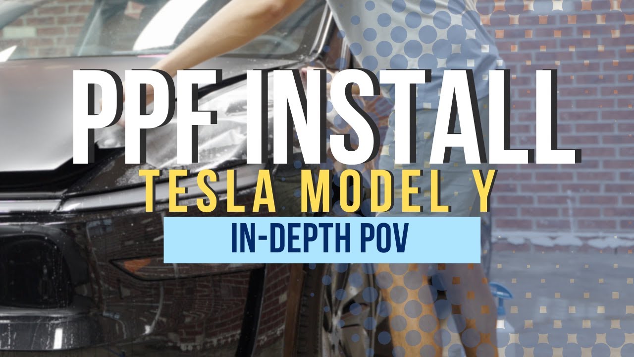 POV Tesla Model Y PPF Install | Houston Paint Protection