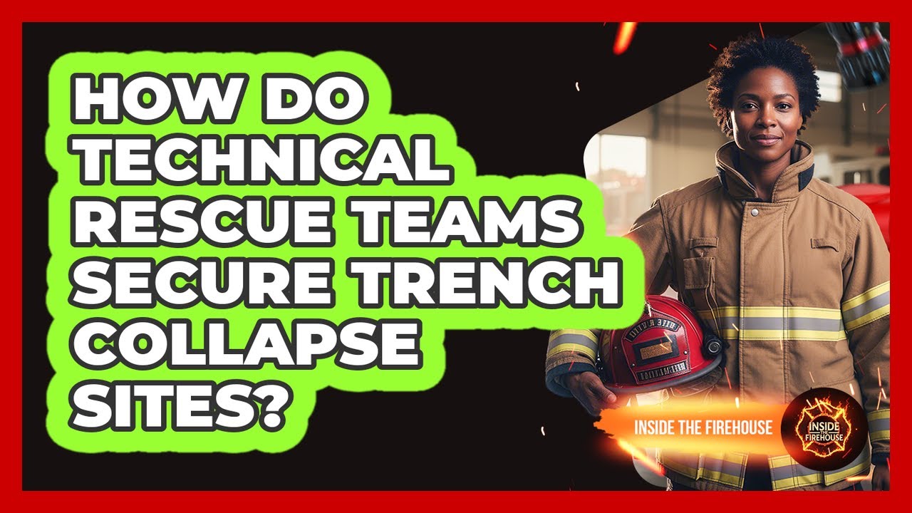 How Do Technical Rescue Teams Secure Trench Collapse Sites? - Inside the Firehouse