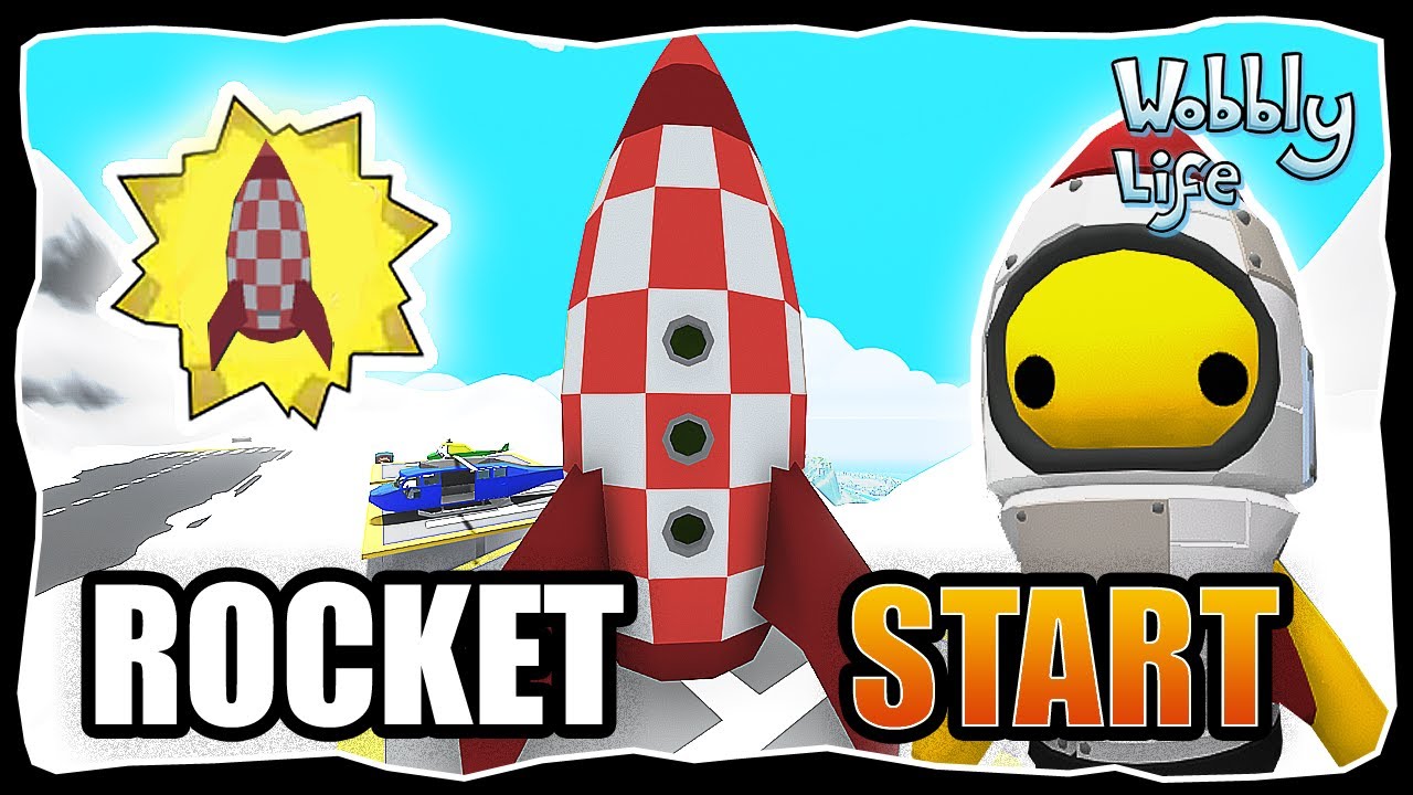 WIR STARTEN DIE RAKETE IN WOBBLY LIFE 💛 #wobblylife #update #Rakete