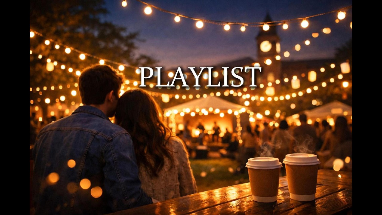 Campus Night & Fairy Lights Café Love Playlist Vol.6 ☕ | Soft Vocal for Study & Relax | Work