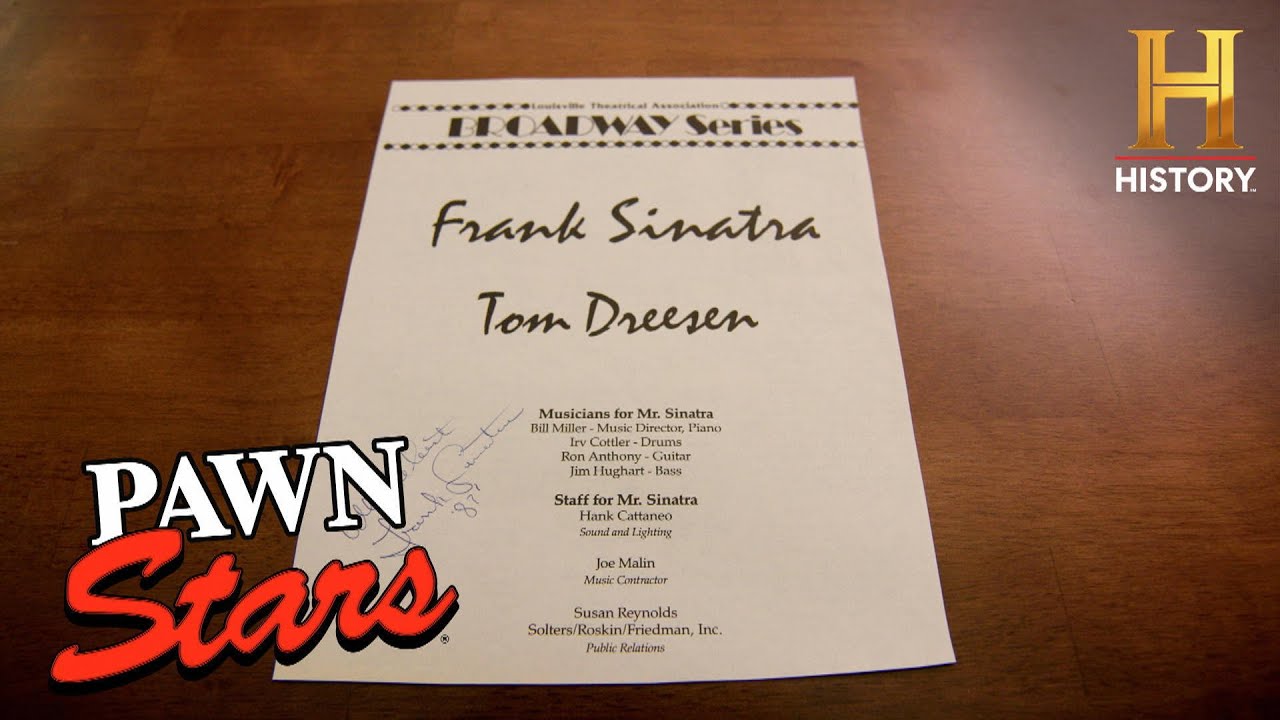 Pawn Stars Do America: Shocking Twist in Frank Sinatra Autograph Deal | Pawn Stars