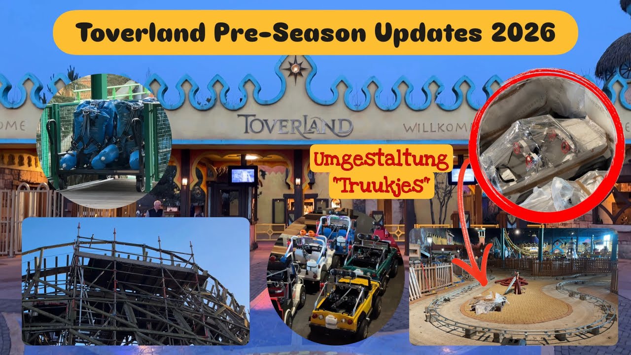 🎢✨ Pre-Season 2026 im Toverland – Alle Updates & Veränderungen! ✨🎢