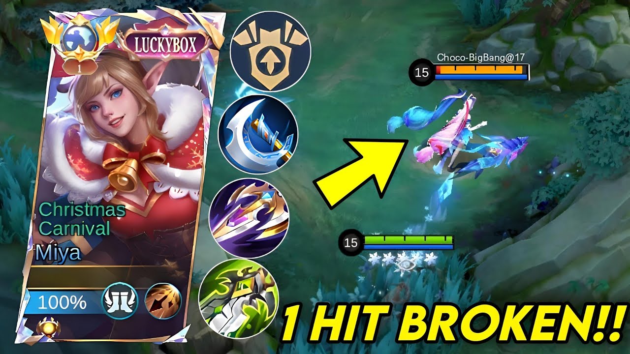 GLOBAL MIYA BEST 1 HIT BUILD AND EMBLEM 2026! (INSTANT DELETE!🔥) - Top 1 Miya Build and Emblem!