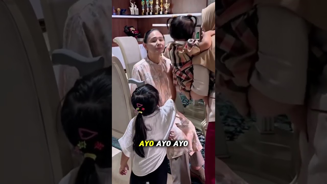 AZURA AMENA REBUTAN CIUM OMA🥰