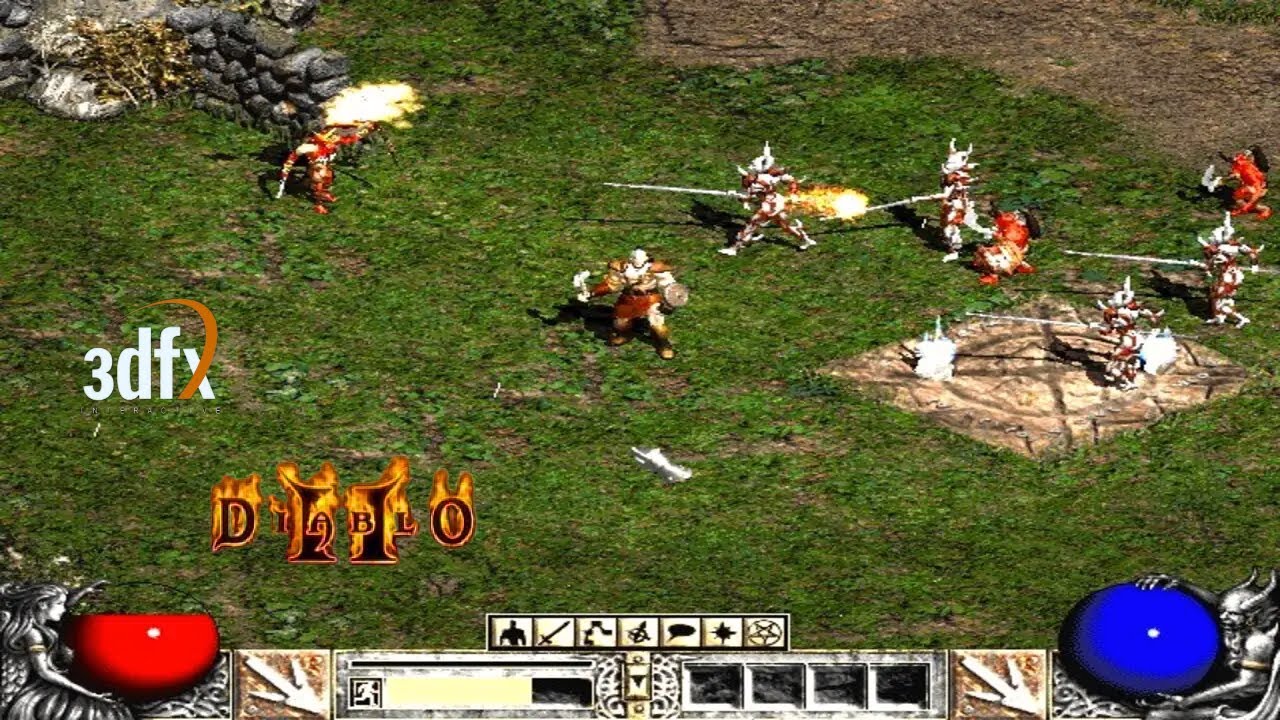 3dfx Voodoo Banshee - Diablo 2 (June 2000)