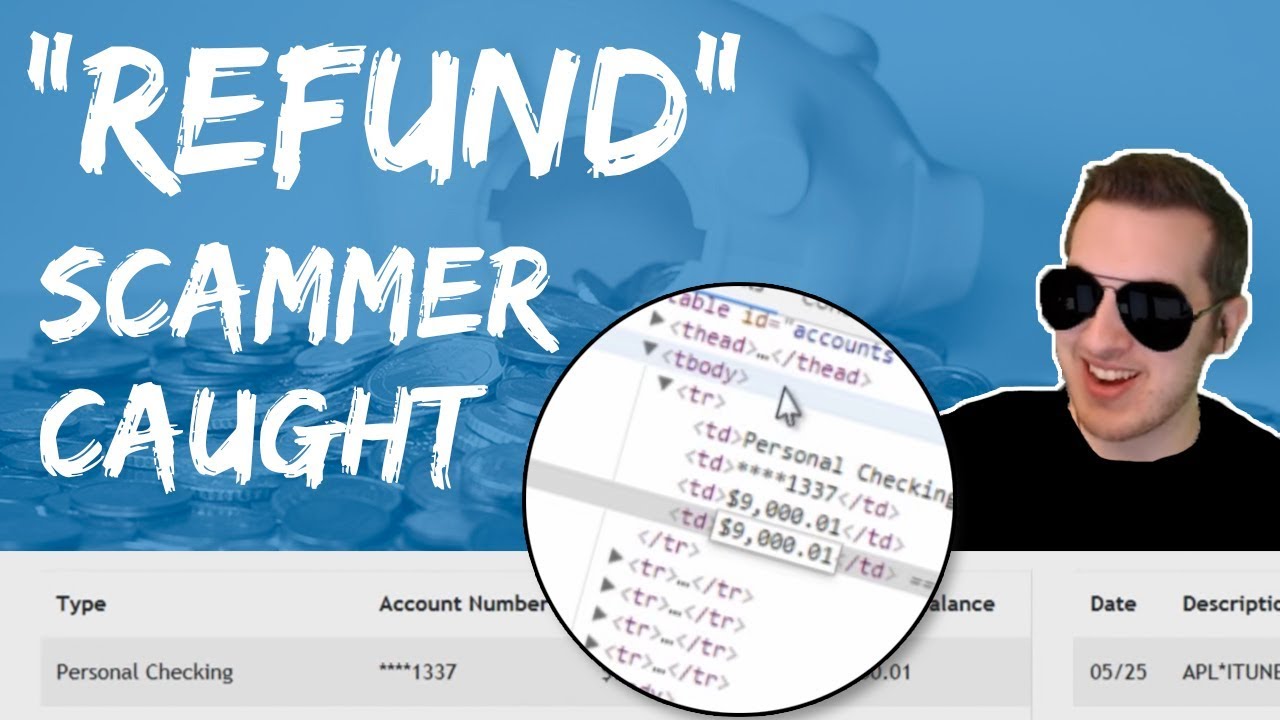 Foolish Refund Scammer Caught With New Script