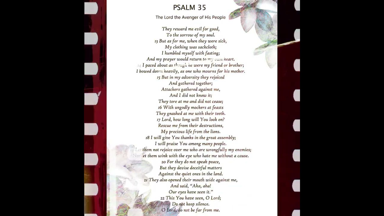 Psalm 35... Song 