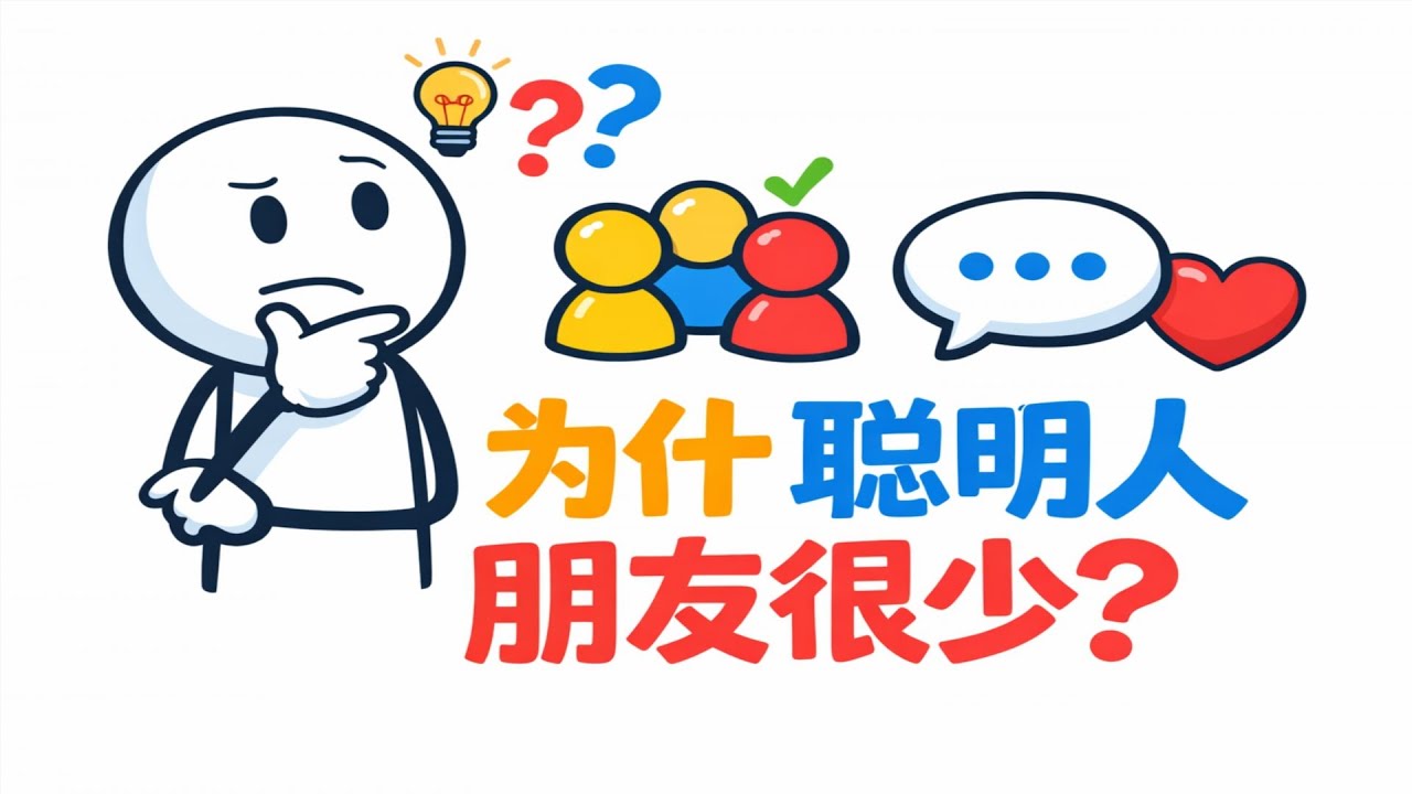 社交极简主义：为什么聪明人只有少数几个真正的朋友