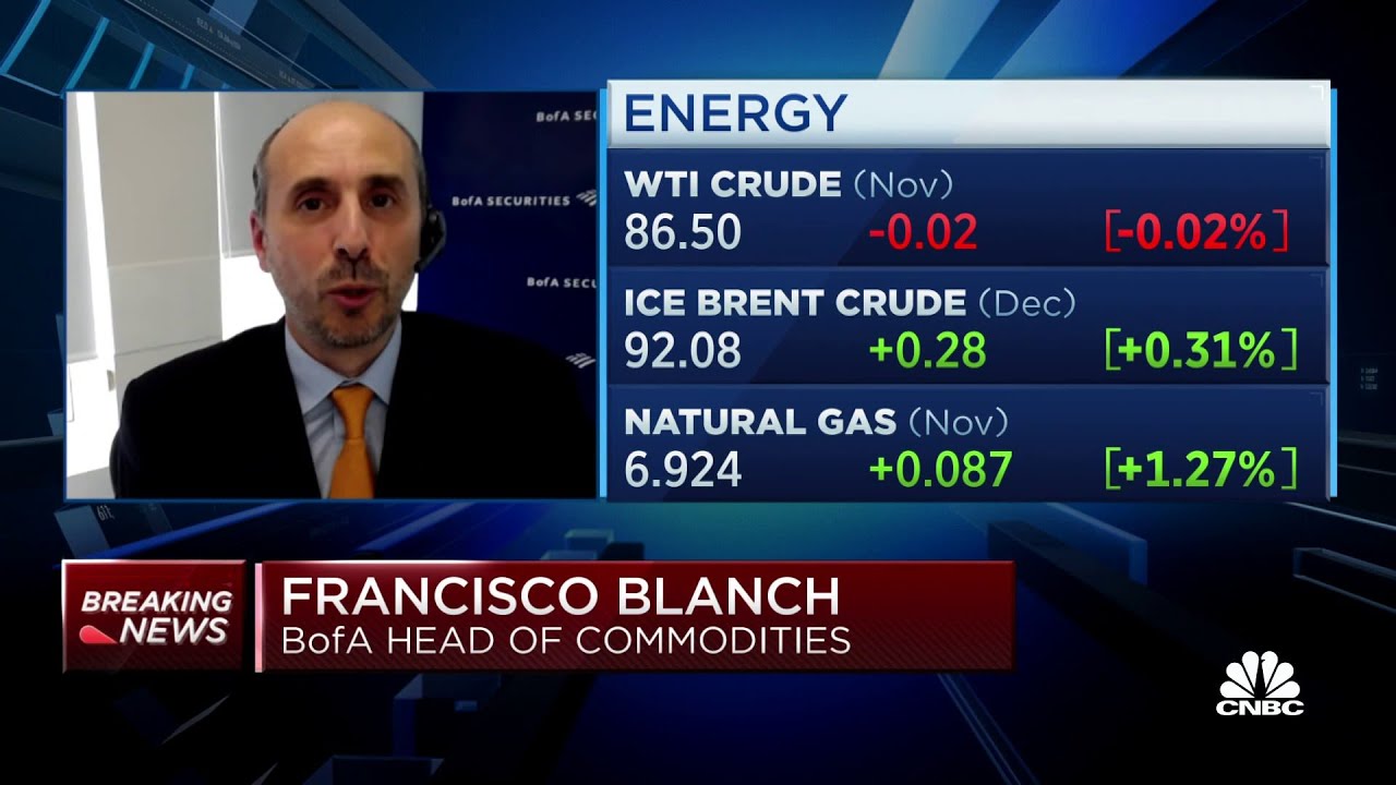 OPEC is cutting due to global inflation and the cheapness of oil, says BoA's Francisco Blanch