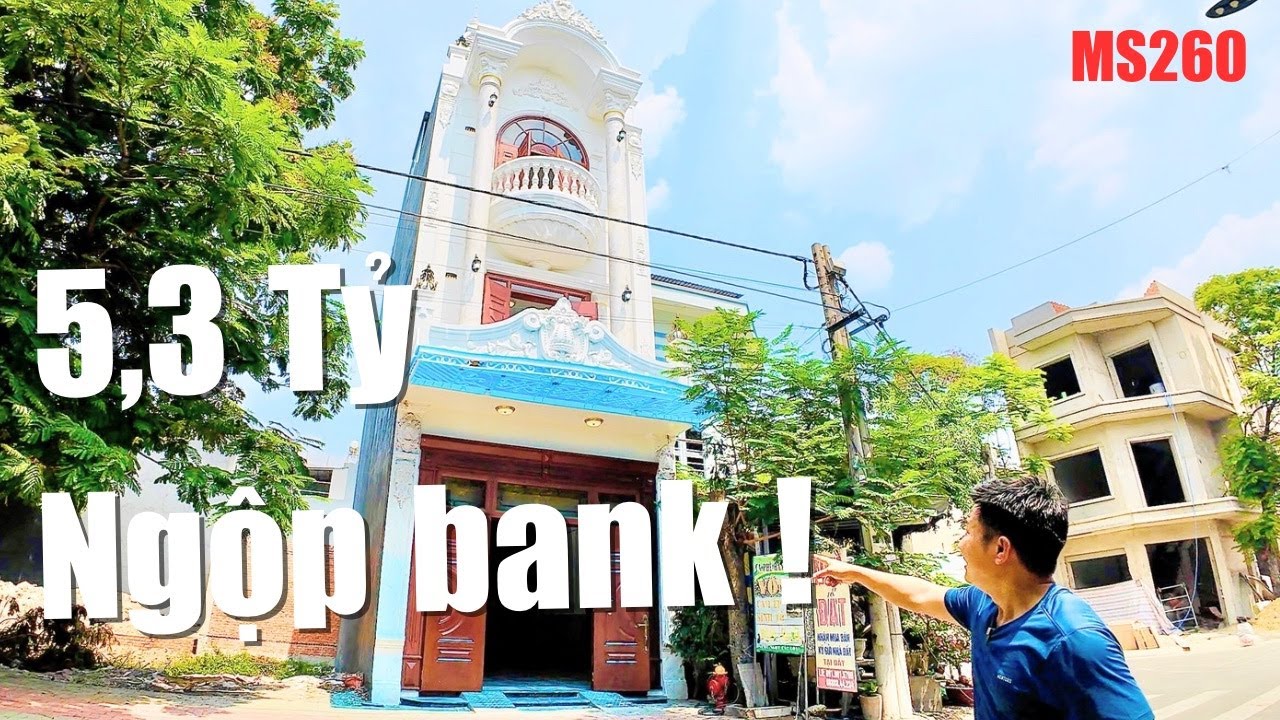 Ngộp bank ! Tân cổ điển thông tầng thông thoáng mát mẻ