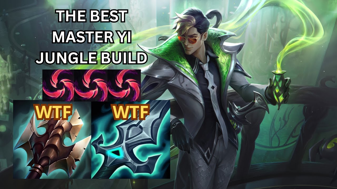 THE BEST MASTER YI JUNGLE BUILD (DIVE NONE STOP)