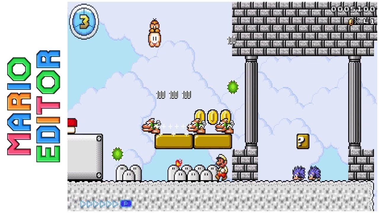 Lakitu's Persuit • Mario Editor