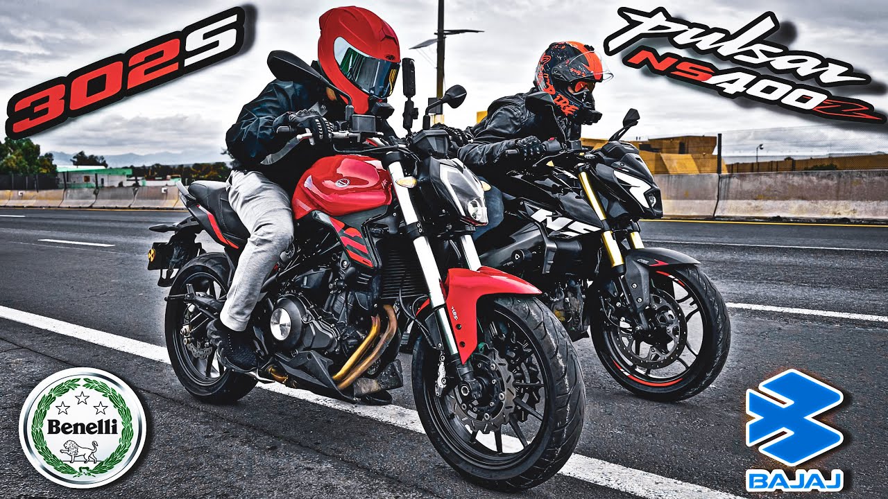 Benelli 302S vs Pulsar NS400z|Carrera|¡NO PUDO CON ELLAAAAA!😳😱🤯