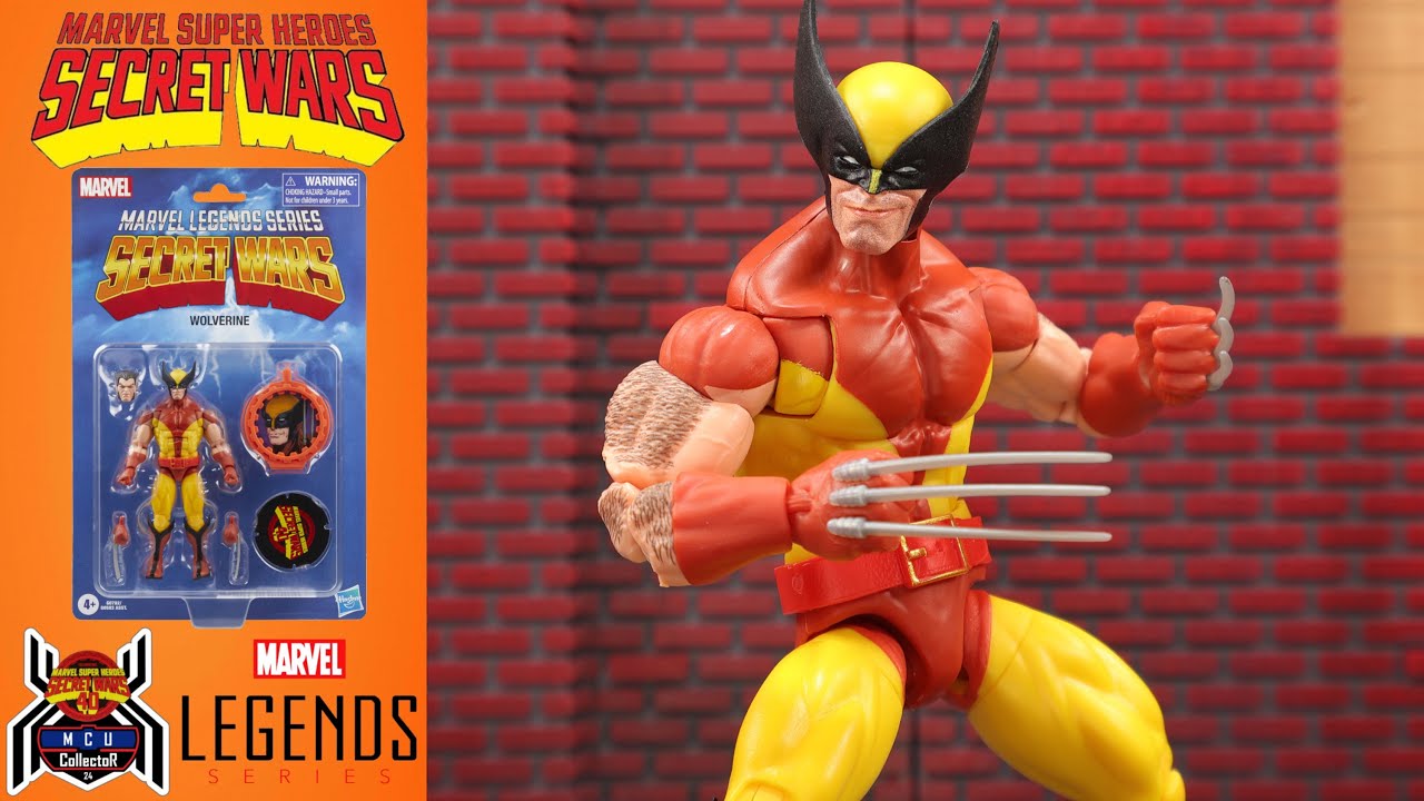 Обзор фигурки Marvel Legends WOLVERINE Brown Suit X-Men Retro Secret Wars 40th Anniversary