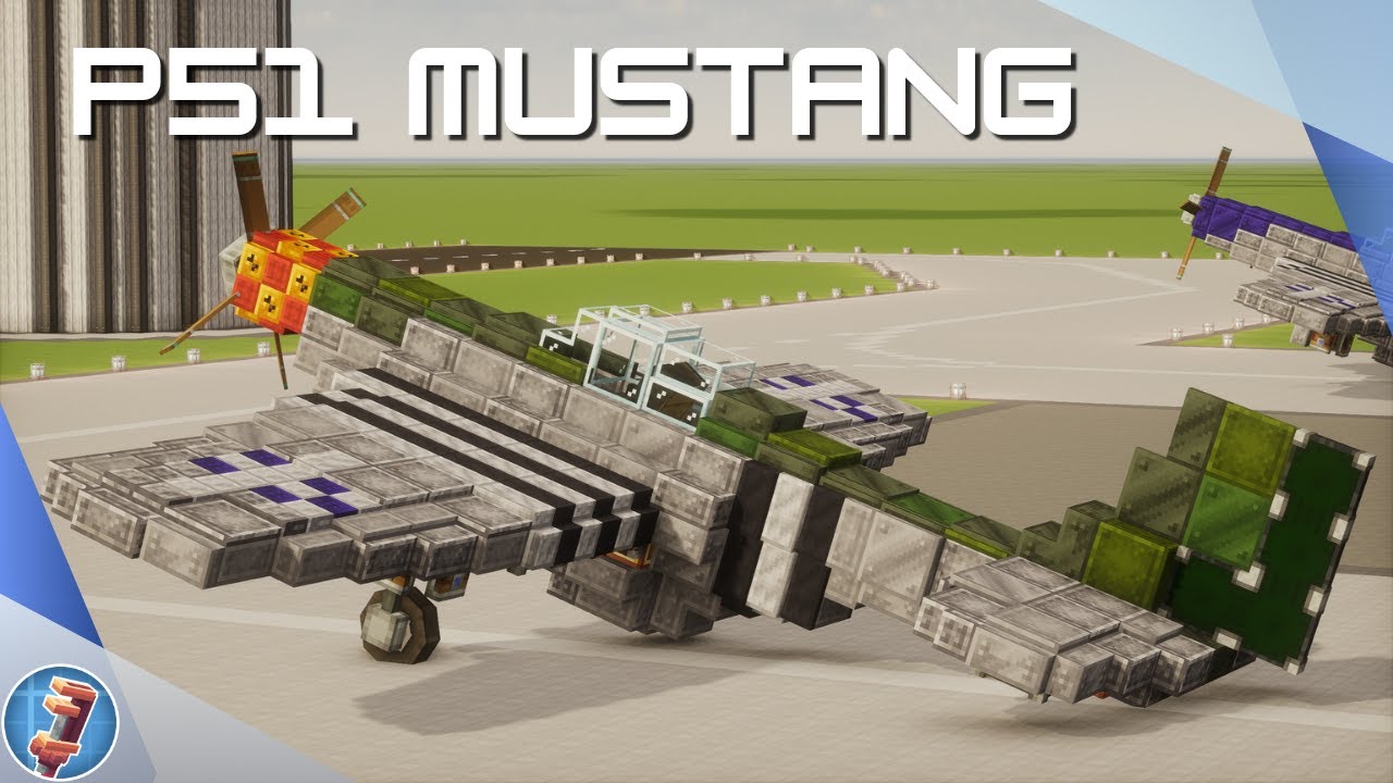 Building and Flying the P-51D MUSTANG in Create! [Survival Friendly]